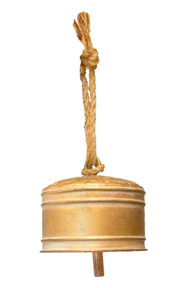 Small Golden Bell - 4 in diameter / 4.5 in tall